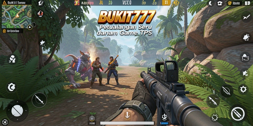 Tampilan gameplay BUKIT777 yang penuh aksi dan grafis menakjubkan.