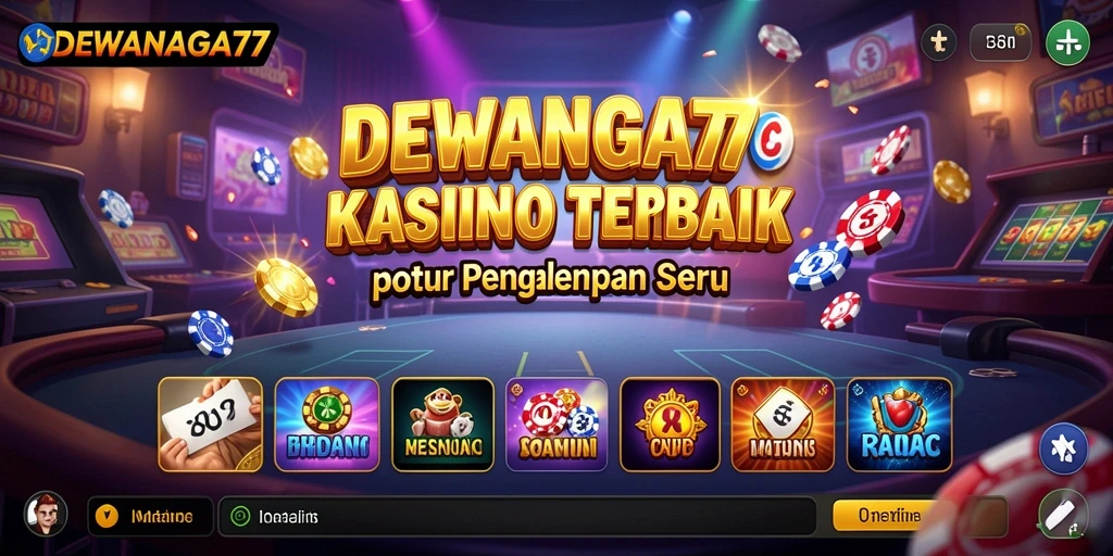 Tampilan gameplay menarik dari DEWANAGA77 di kasino.