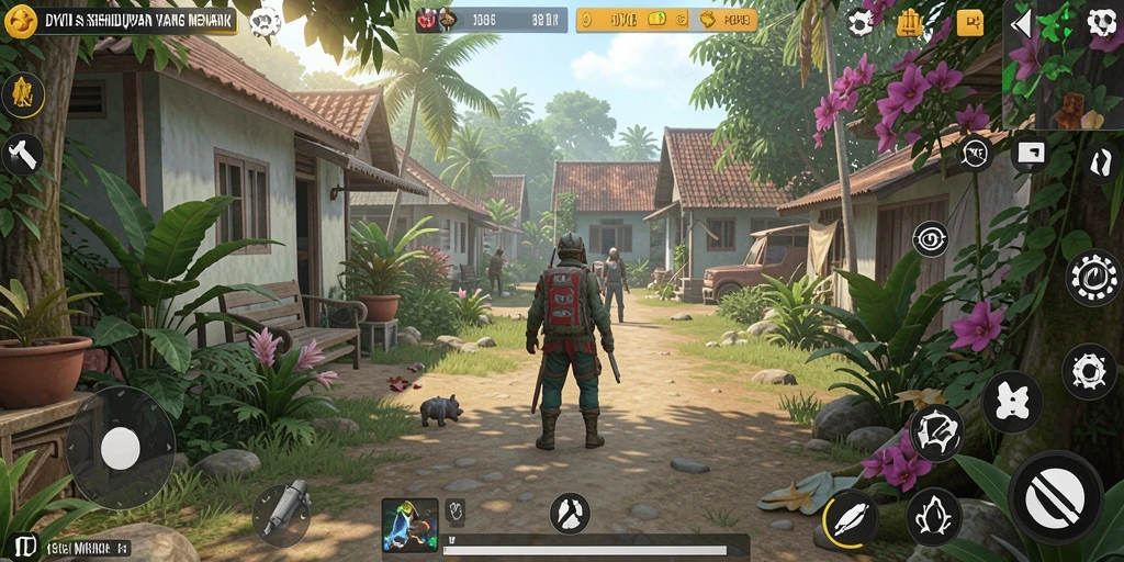 Tampilan gameplay DY01 yang memukau dalam simulasi kehidupan.