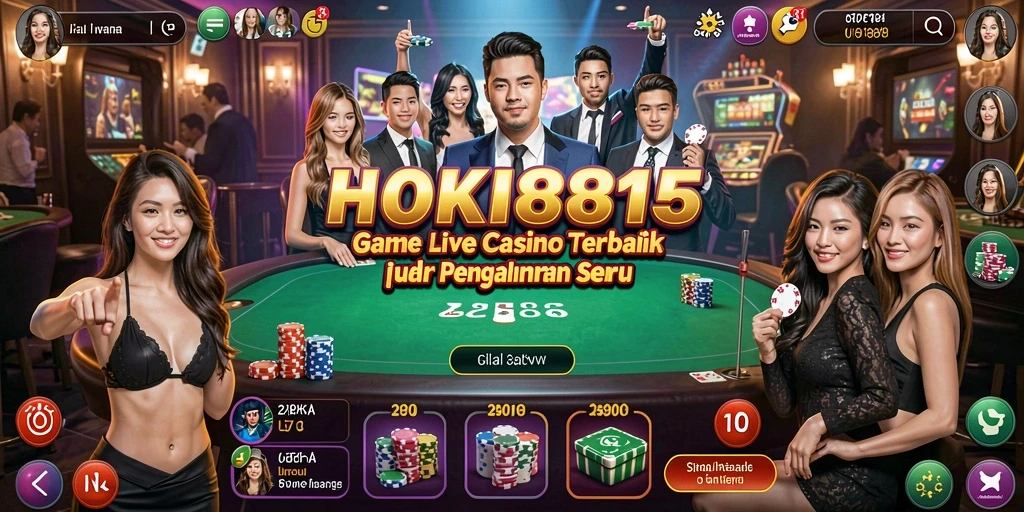 Tampilan gameplay HOKI8815 yang menarik dan interaktif.