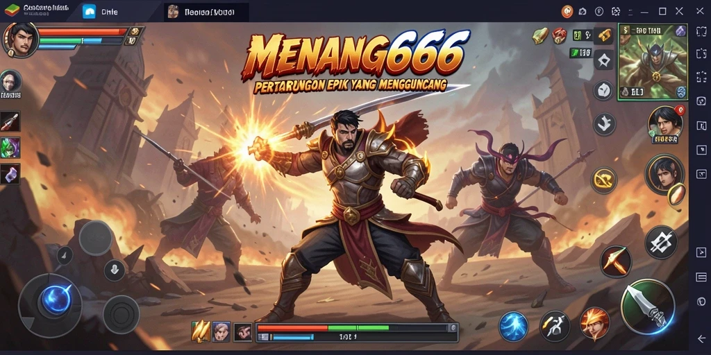 Tampilan seru dari pertarungan MENANG666 yang mendebarkan.