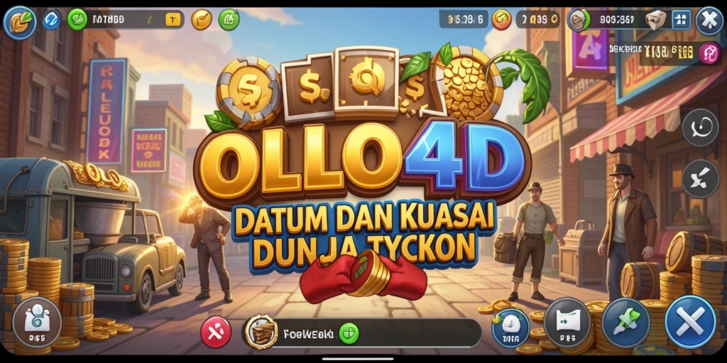 Tampilan gameplay Tycoon yang menarik dan penuh tantangan.