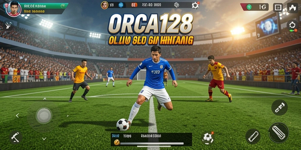 Tampilan menarik dari gameplay ORCA128 yang seru.