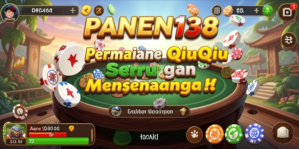Tangkapan layar dari gameplay seru QiuQiu di PANEN138.