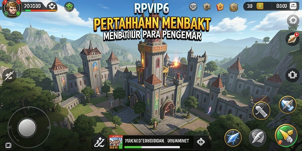 Tampilan gameplay RPVIP6 yang menegangkan dan penuh aksi.